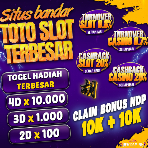 DEWIGAMING - Link Situs Toto Resmi Pusat Bandar Slot Togel Terpercaya